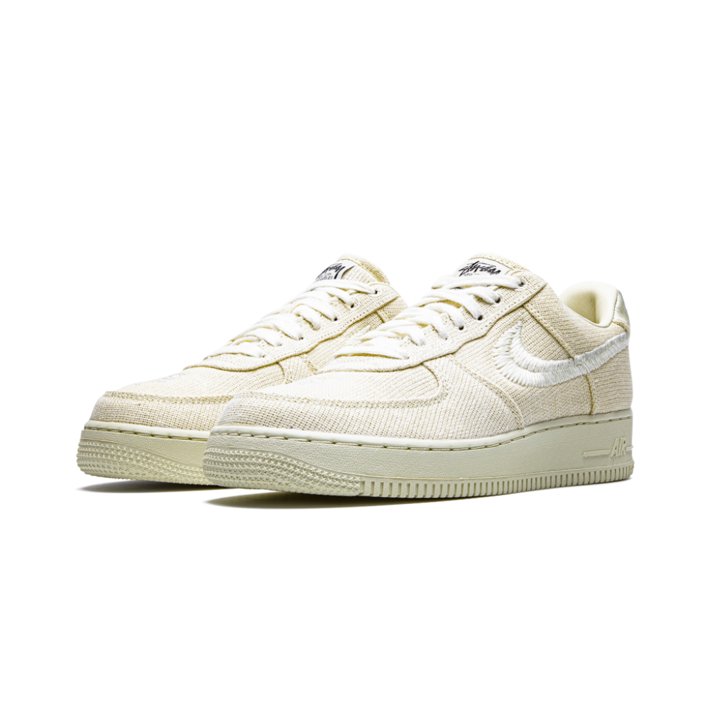 nike low stussy fossil
